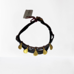 Βραχιόλι με Επιχρυσωμένα Ασημένια Κοχυλάκια και Χάντρες Αιματίτη