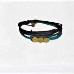 Βραχιόλι με Κυκλάκια από Επιχρυσωμένο Ασήμι