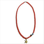 Κολιέ με Στέμμα από Επιχρυσωμένο Ασήμι