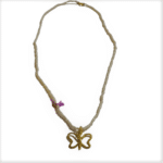 Κολιέ με Πεταλούδα Χρυσή