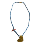 Κολιέ με Καρδιά από Επιχρυσωμένο Ασήμι