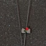 Κολιέ με Μάτι από Επιχρυσωμένο Ασήμι