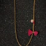 Κολιέ με Φεγγαράκι από Επιχρυσωμένο Ασήμι