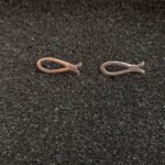 Ασημένια Καρφωτά Σκουλαρίκια Ψαράκια