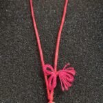 Κολιέ με Ασημένια Σαγρέ Καρδιά