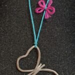 Κολιέ με Ασημένια Πεταλούδα