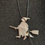 Κολιέ με Ασημένια Μάγισσα