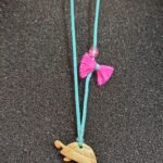 Κολιέ με Χελώνα από Επιχρυσωμένο Ασήμι