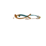 Μονό Σκουλαρίκι Ψαράκι από Επιχρυσωμένο Ασήμι