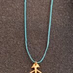 Ασημένιο Κολιέ Ψαροκόκκαλο