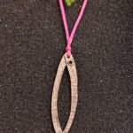 Ασημένιο Σαγρέ Κολιέ Ψάρι