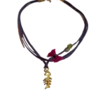 Βραχιόλι Ψαροκόκκαλο από Επιχρυσωμένο Ασήμι