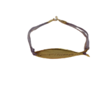 Βραχιόλι Ψάρι από Επιχρυσωμένο Ασήμι