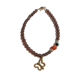 Βραχιόλι με Πεταλούδα από Επιχρυσωμένο Ασήμι