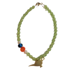 Βραχιόλι με Λυχνάρι από Επιχρυσωμένο Ασήμι